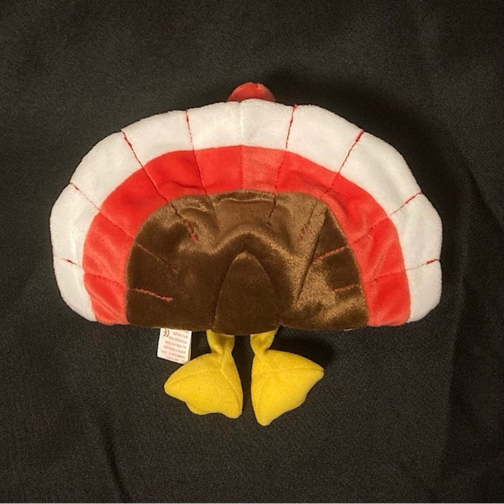 💫 Vintage 1997 Gobbles The Turkey Ty Beanie Baby - Picture 5 of 14